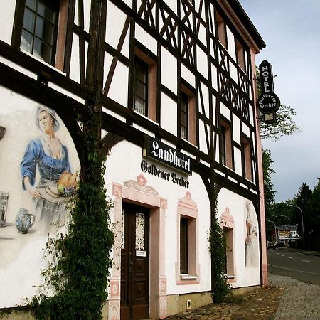 Landhotel Goldener Becher Limabach - Oberfrohna Exterior foto